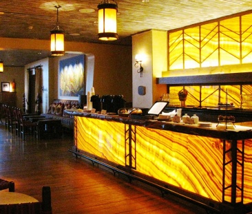 Stone decorated Bar